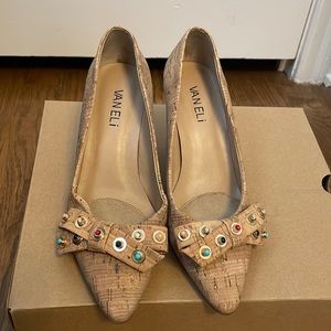 Vaneli cork heel